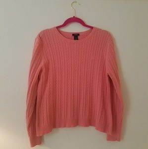IZOD cable knit sweater